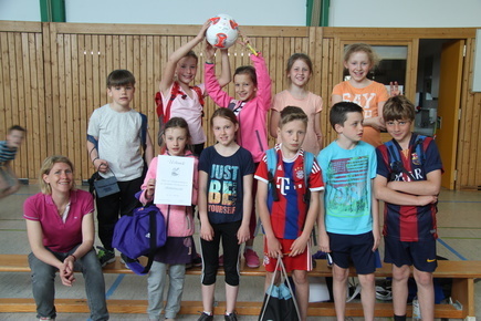 Turnwettkampf an der Grundschule Kirchzarten am 23.04.2015